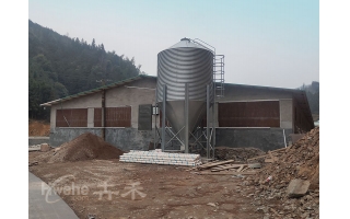 湖南懷化通道料塔自動(dòng)料線(xiàn)實(shí)例